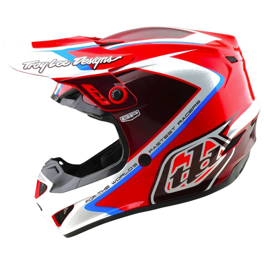 TLD - 2025 GP Shutter Red Helmet
