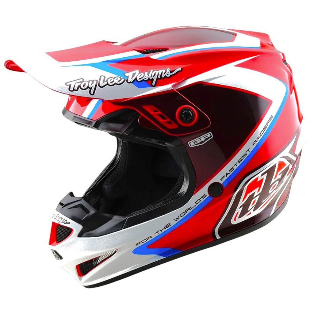 TLD - 2025 GP Shutter Red Helmet - Image 2