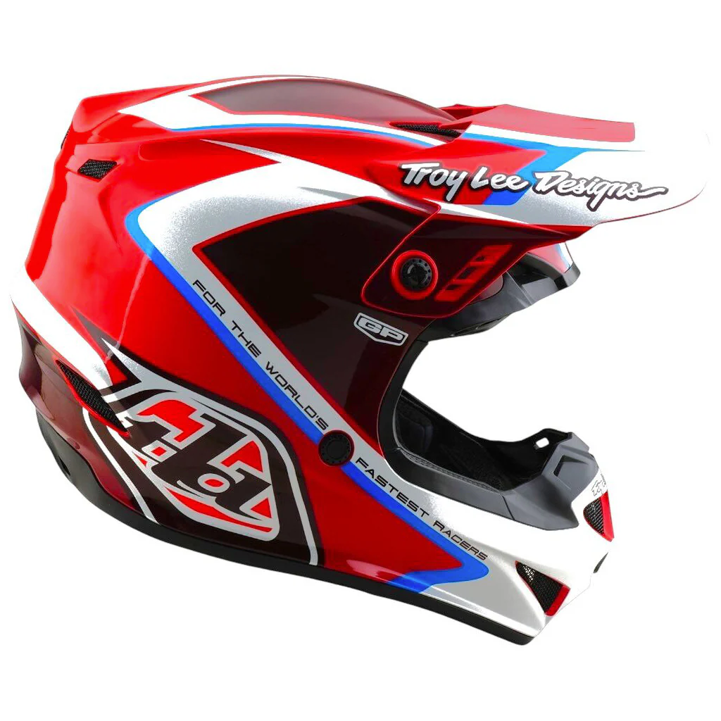 TLD - 2025 GP Shutter Red Helmet - Image 5