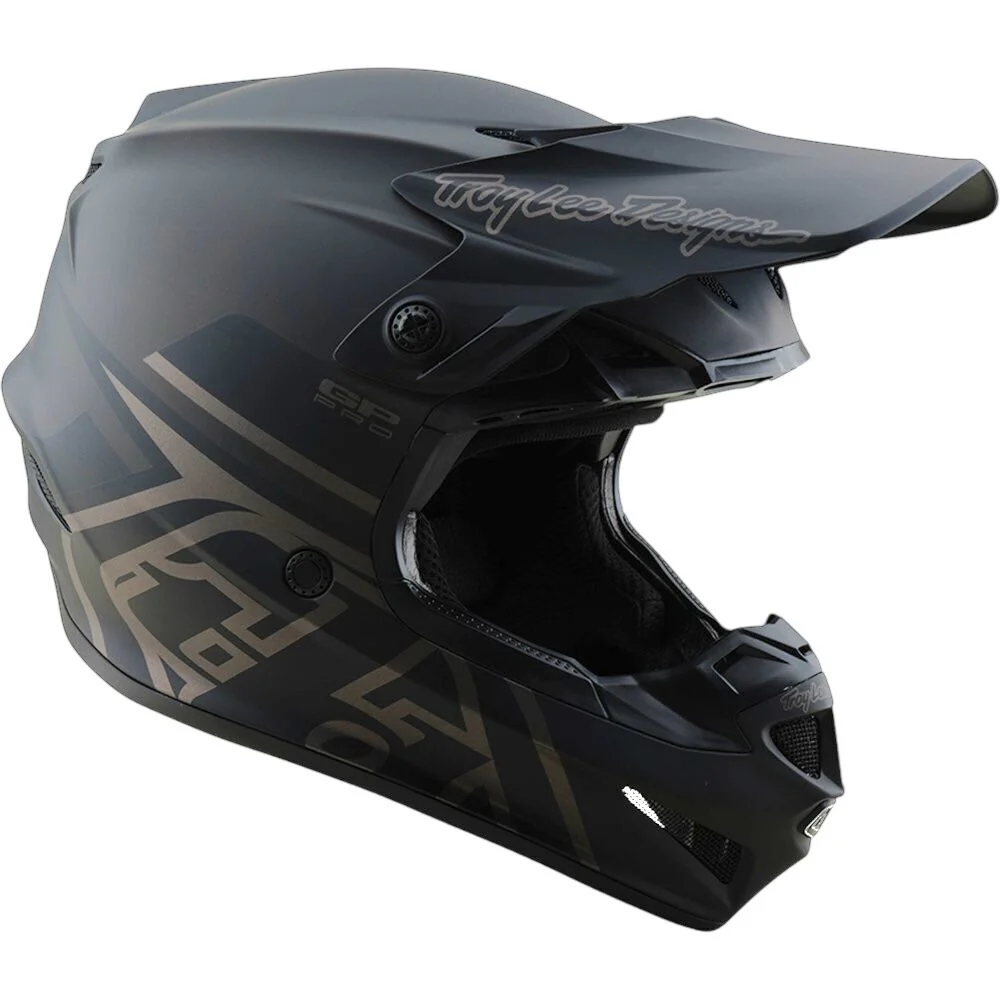TLD - 2025 SE4 GP Pro MIPS Solid Black Helmet - Image 6