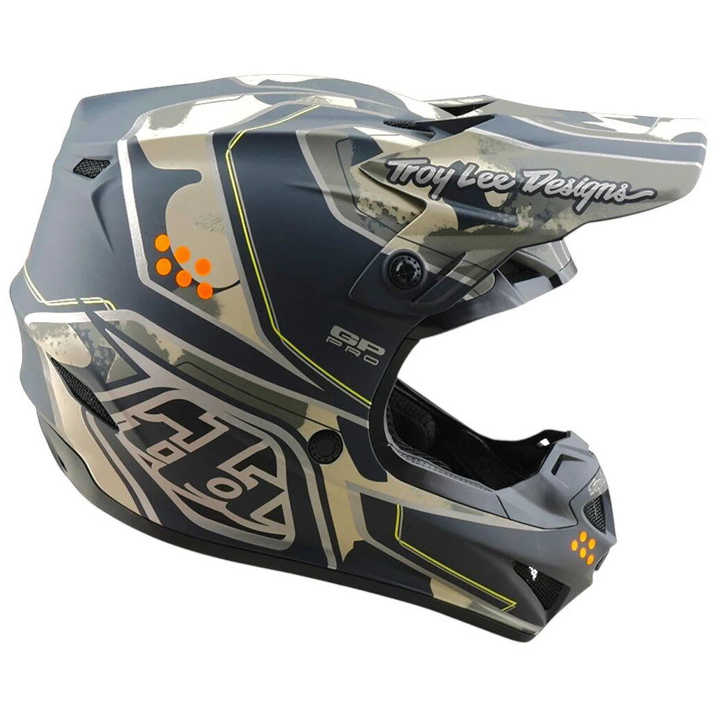 TLD - 2025 GP Pro Trooper Black/Caper Helmet - Image 5