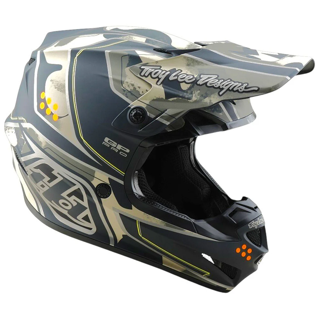 TLD - 2025 GP Pro Trooper Black/Caper Helmet - Image 6