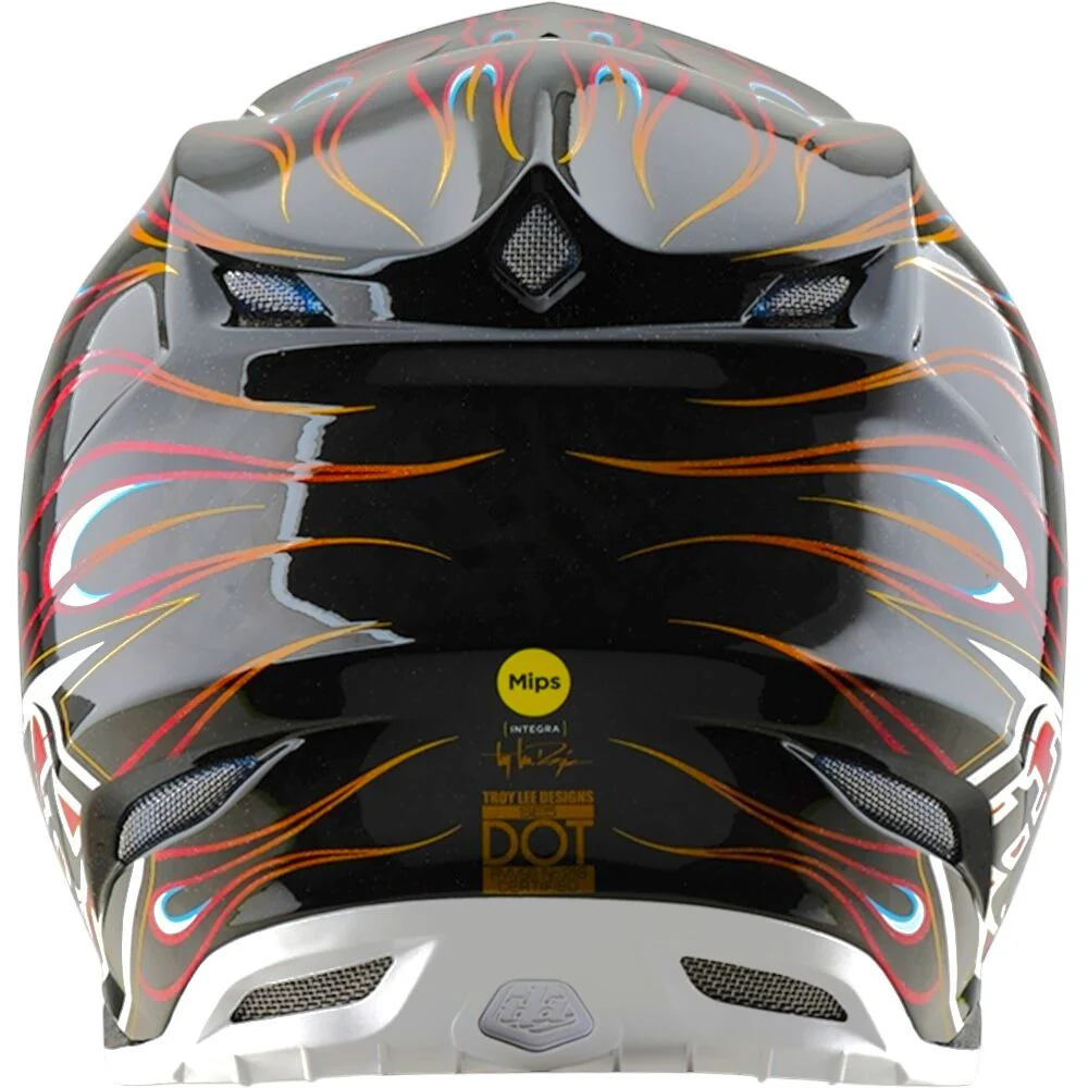 TLD - 2025 SE5 Carbon Torched Black/Red Helmet - Image 2