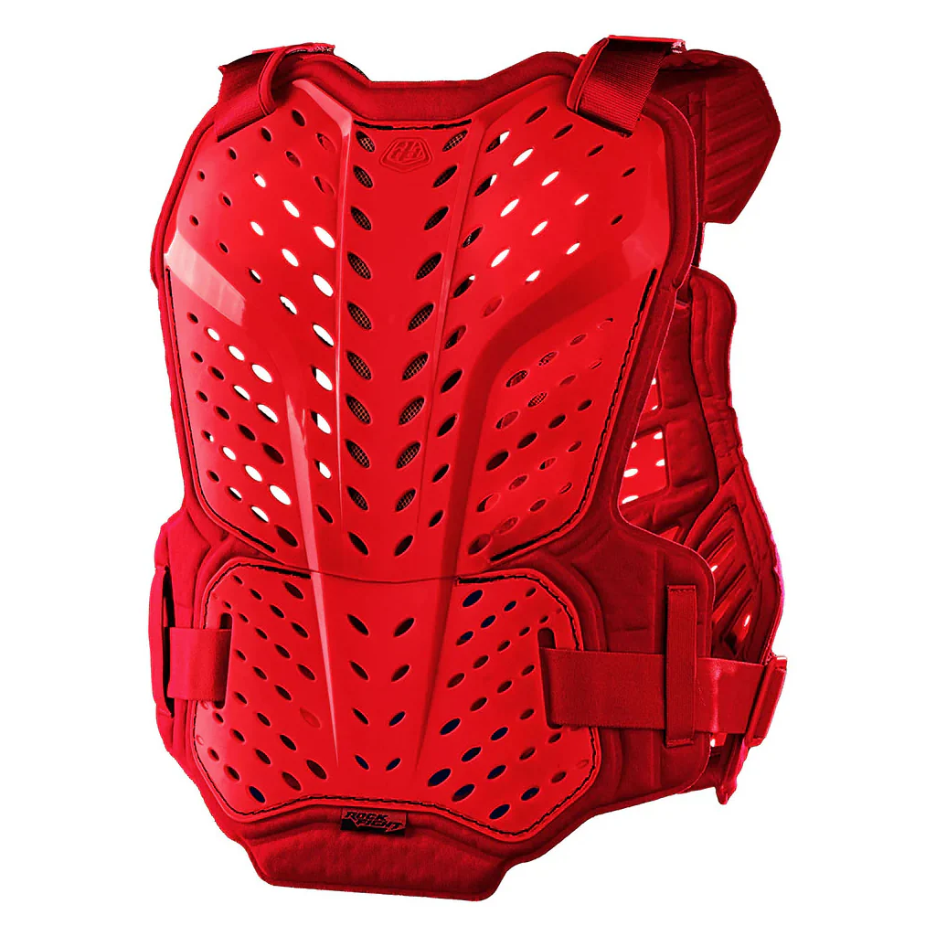 TLD - Youth Rockfight Red Chest Protector - Image 2