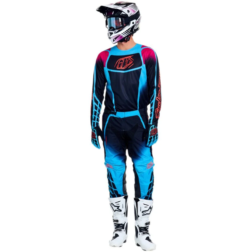 TLD - 2026 GP Pro Framework Black/Cyan Pants - Image 6