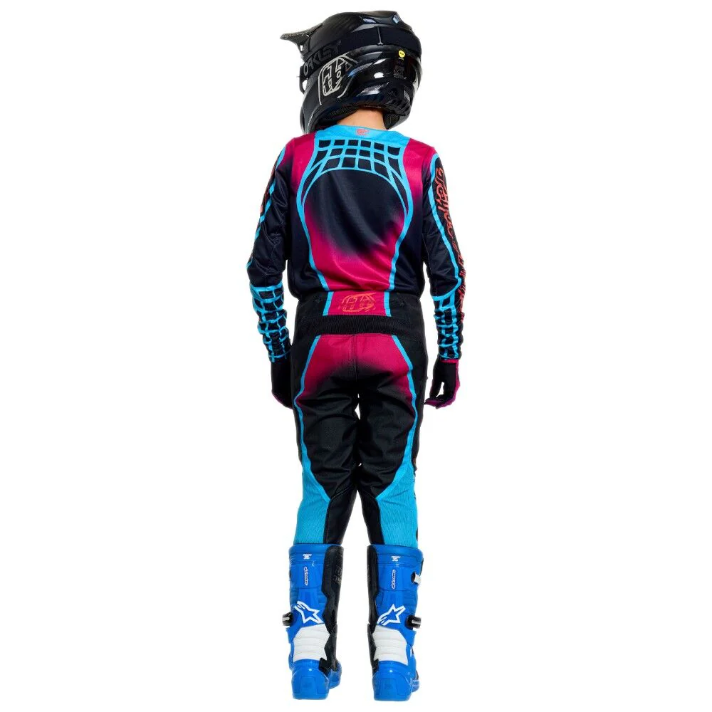 TLD - 2026 Youth GP Pro Framework Black/Cyan Pants - Image 9