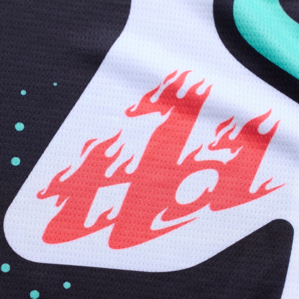 TLD - 2026 Youth GP Pro Roller Black/Teal Jersey - Image 3