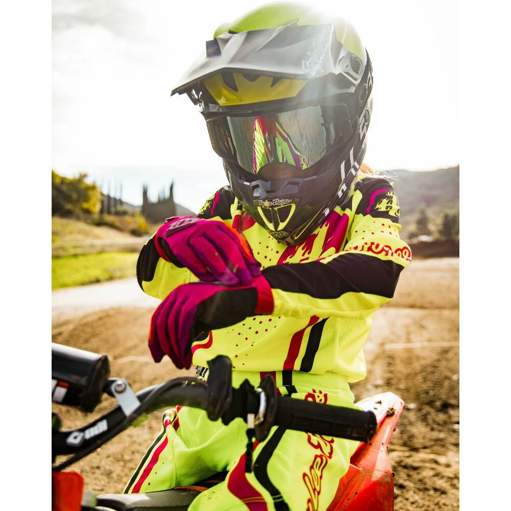 TLD - 2026 Youth GP Pro Roller Yellow/Fuschia Jersey - Image 10