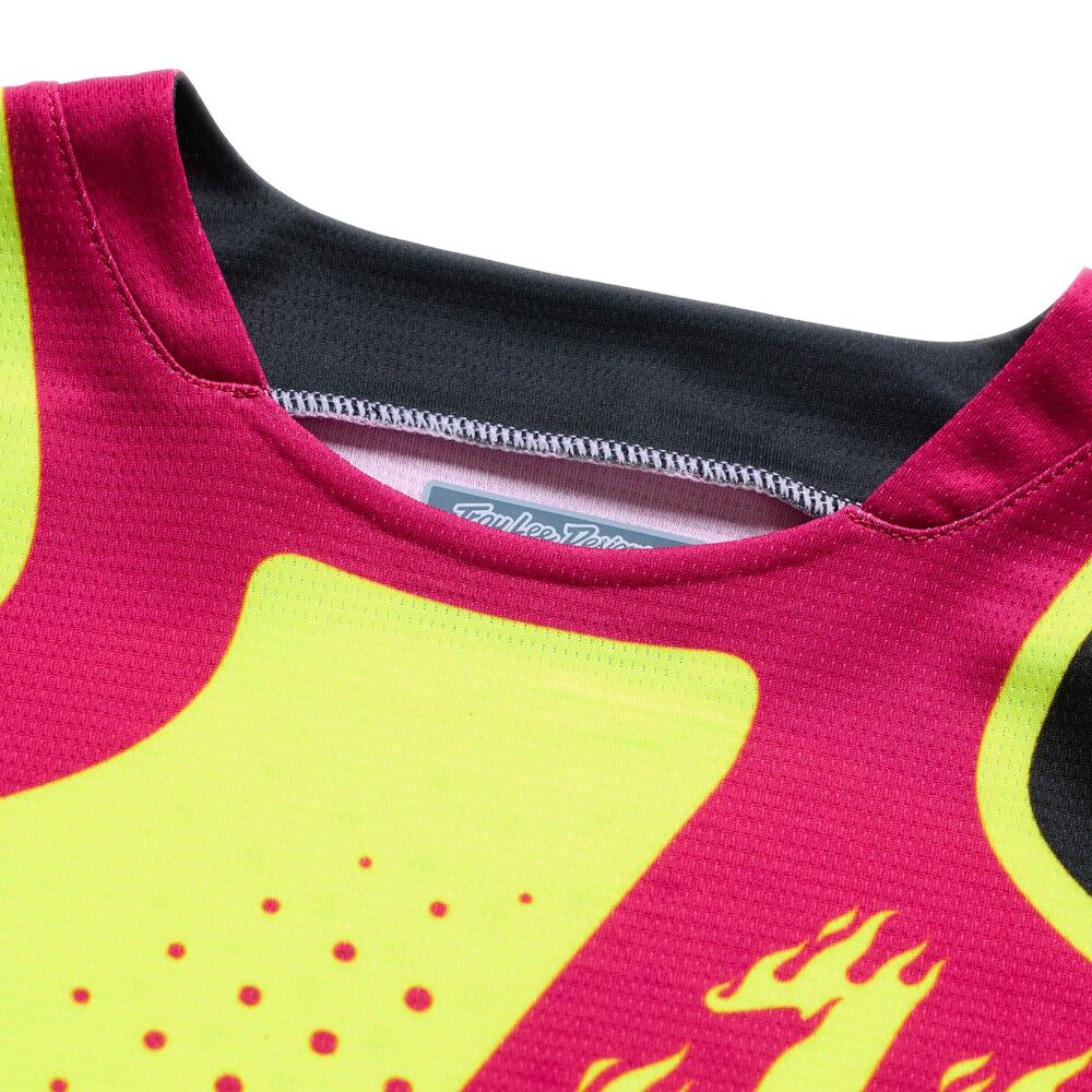 TLD - 2026 Youth GP Pro Roller Yellow/Fuschia Jersey - Image 7