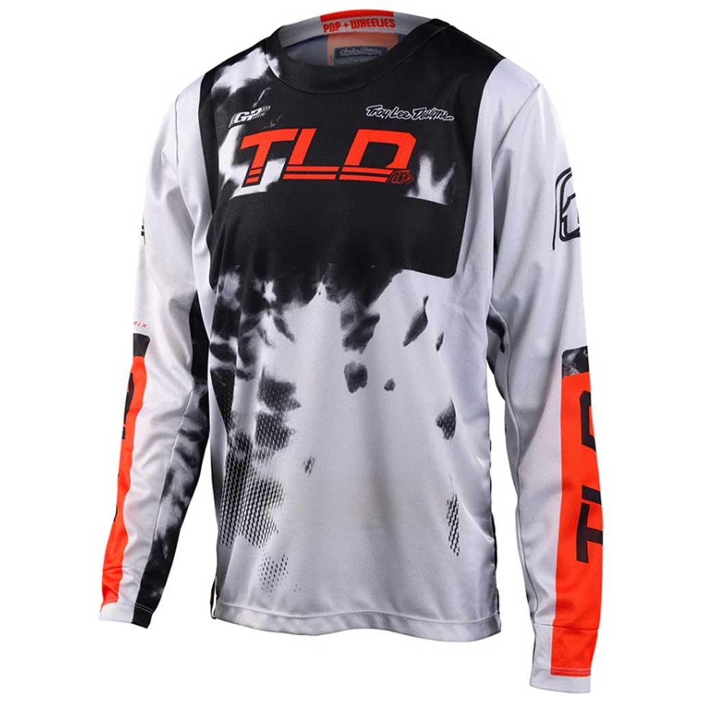 TLD - 24.1 GREY/ORANGE GP YOUTH MX COMBO - Image 2