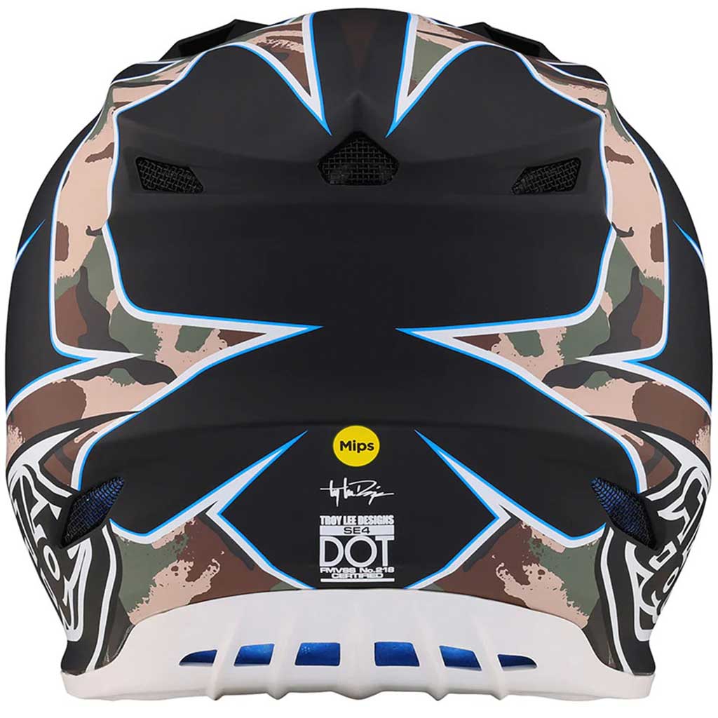 TLD - SE4 Poly MIPS Matrix Camo/Black Helmet - Image 4