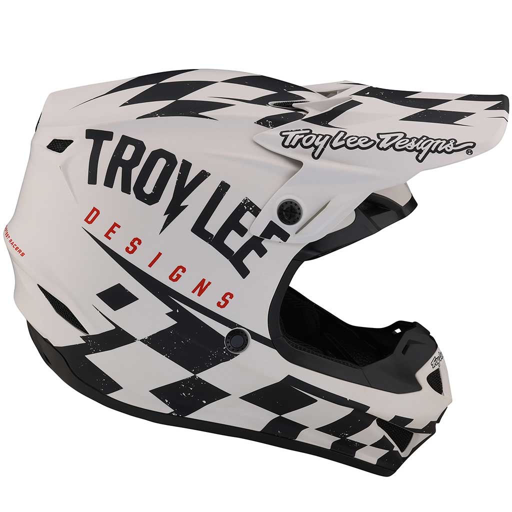 TLD - SE4 Poly MIPS Race Shop White/Black Helmet - Image 2