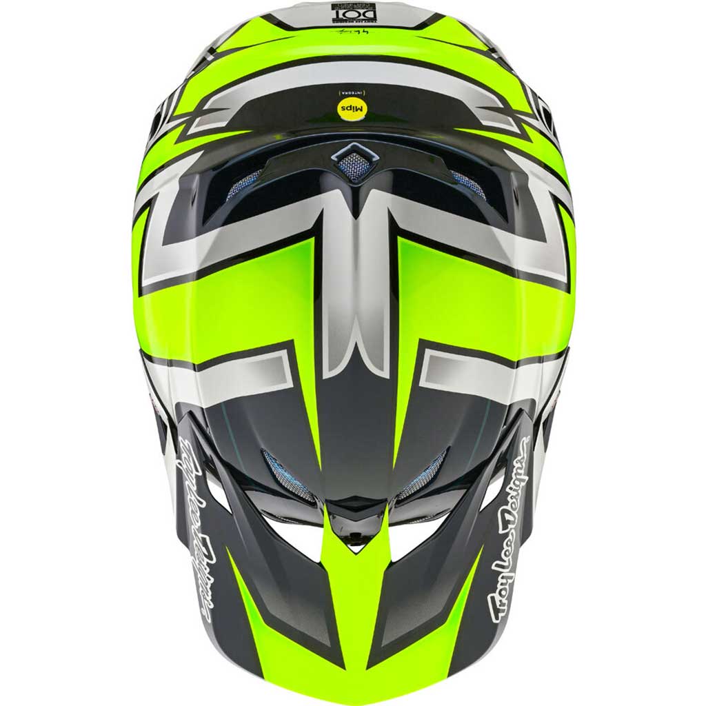 TLD - SE5 Compsite Ever Black/Grey/Yellow Helmet - Image 5