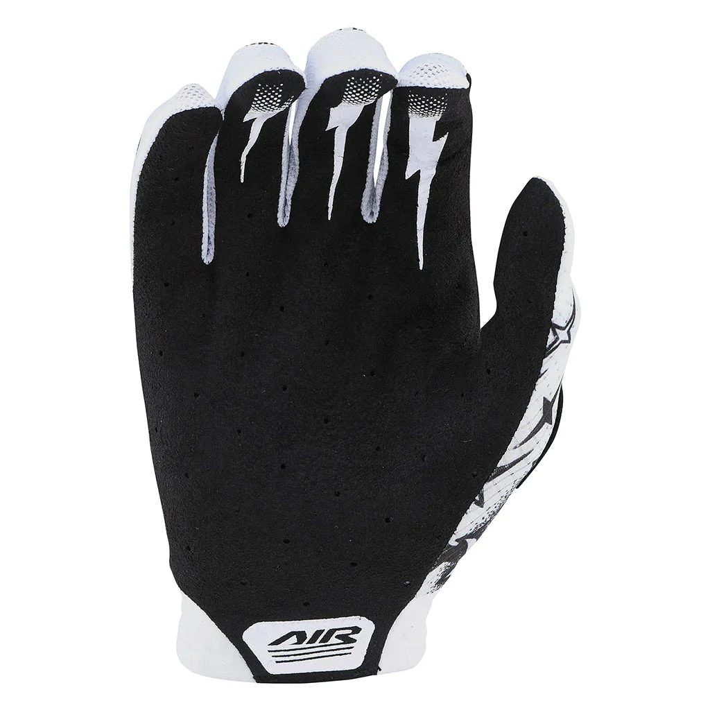 TLD - Air Skull Demon White/Black Gloves - Image 2
