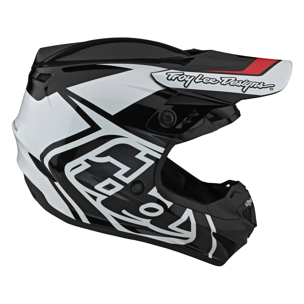 TLD - GP Overload Black/White Helmet - Image 5