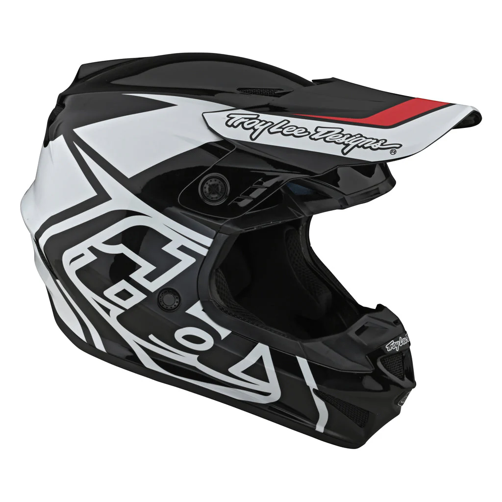 TLD - GP Overload Black/White Helmet - Image 6