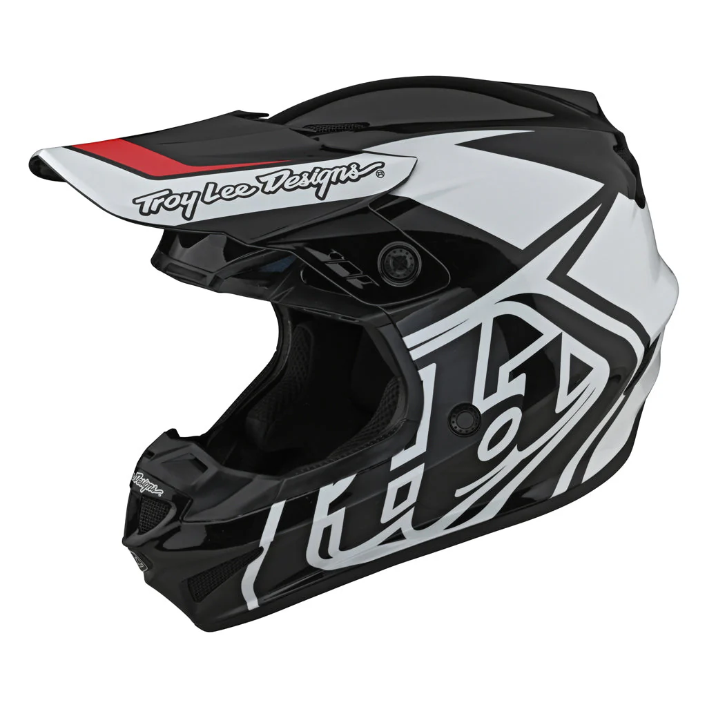 TLD - GP Overload Black/White Helmet - Image 7