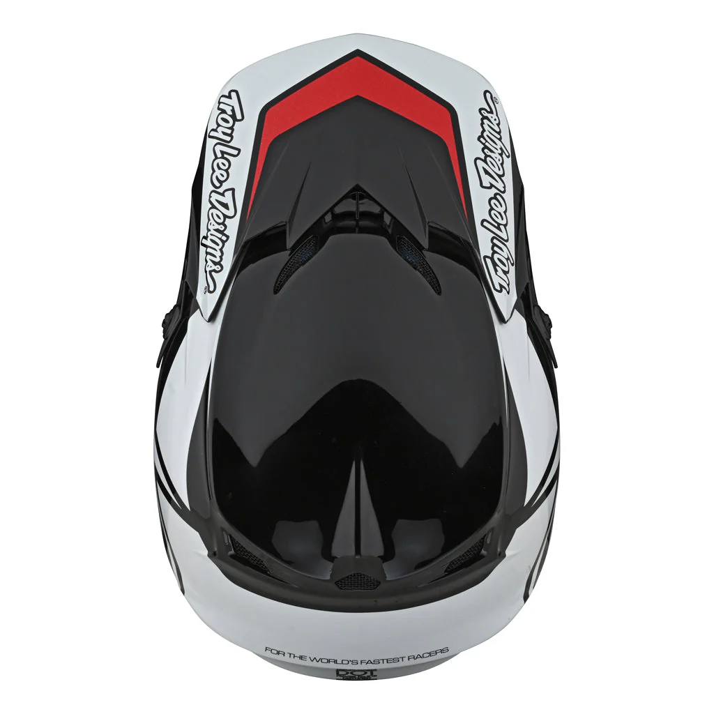 TLD - GP Overload Black/White Helmet - Image 8