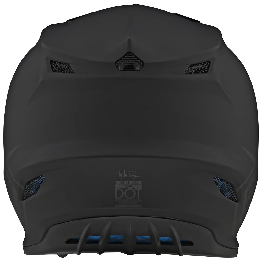 TLD - 2025 GP Mono Black Helmet - Image 3