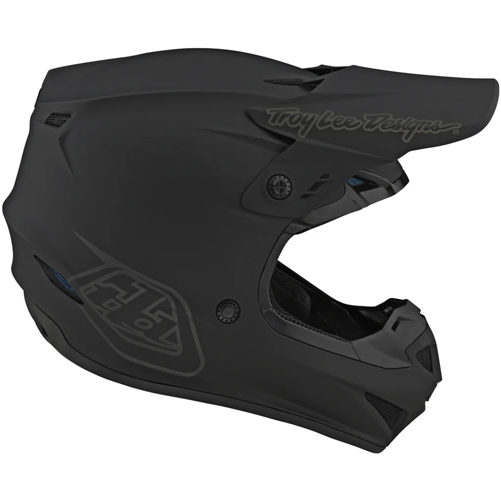 TLD - 2025 GP Mono Black Helmet - Image 4