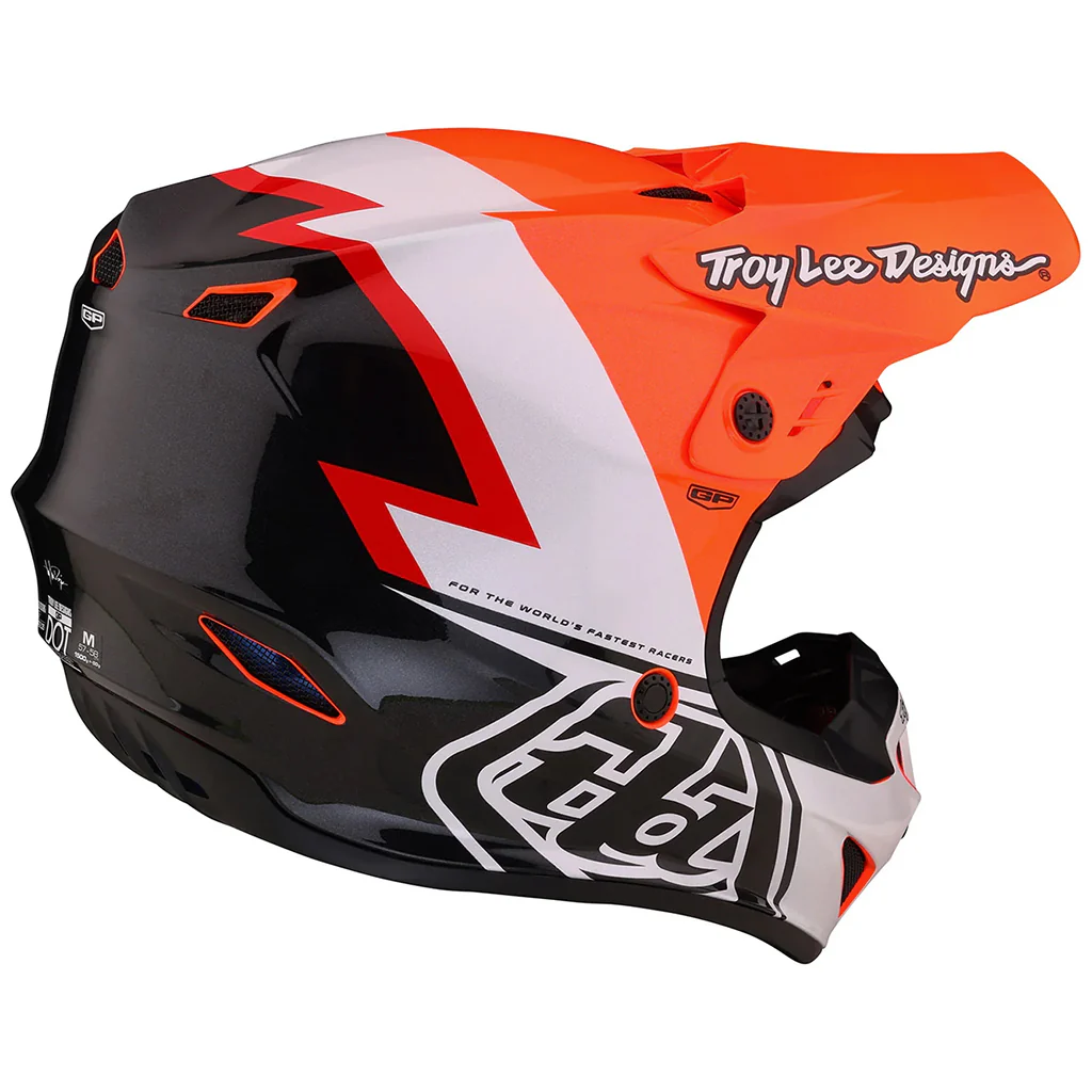 TLD - GP Volt Orange/Black Helmet - Image 4