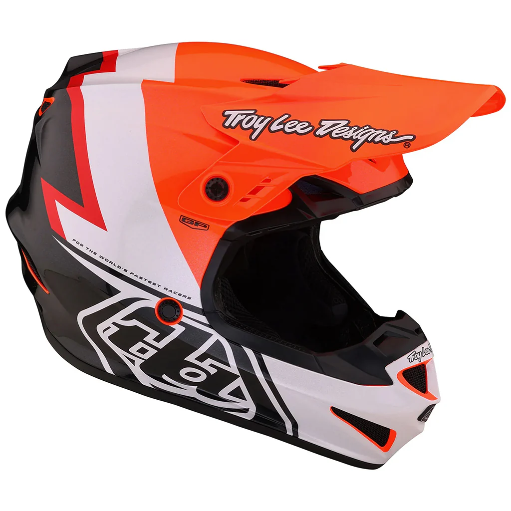 TLD - GP Volt Orange/Black Helmet - Image 6
