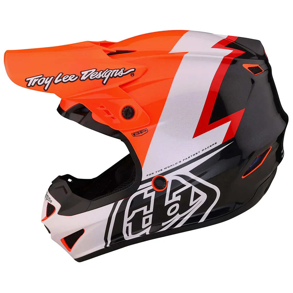 TLD - GP Volt Orange/Black Helmet - Image 8