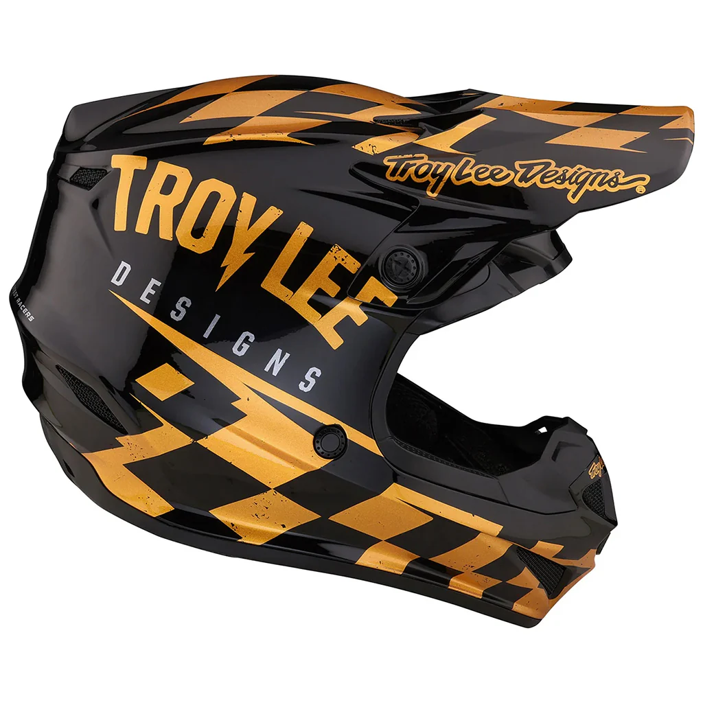 TLD - SE4 Poly MIPS Race Shop Black/Gold Helmet - Image 6