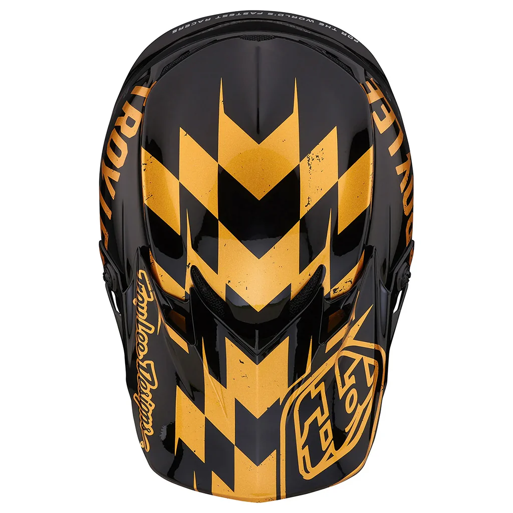 TLD - SE4 Poly MIPS Race Shop Black/Gold Helmet - Image 8