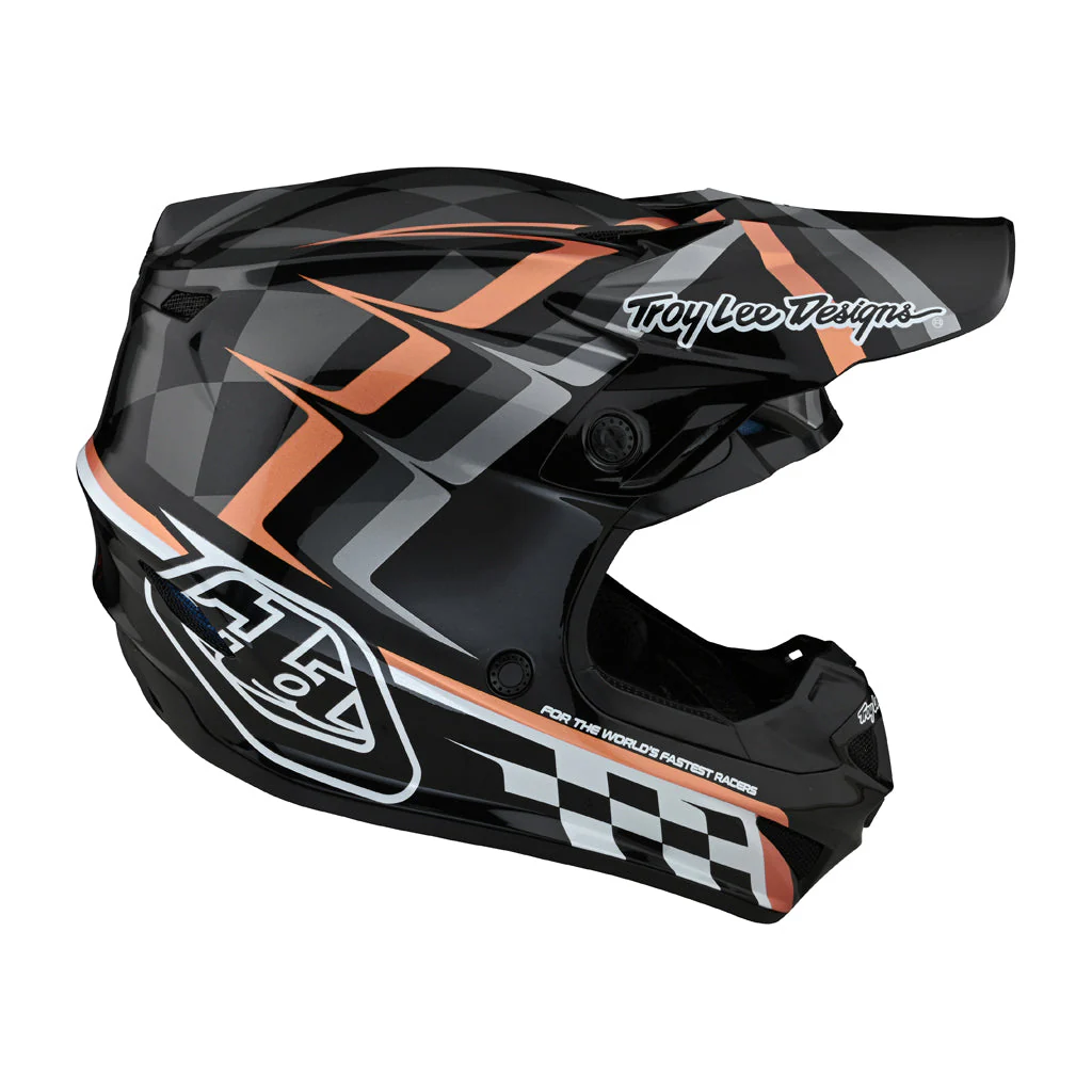 TLD - SE4 Poly MIPS Warped Black/Copper Helmet - Image 5