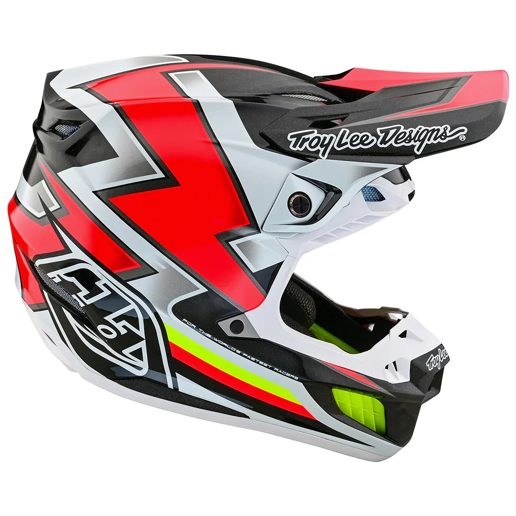 TLD - SE5 Carbon Ever Black/Red Helmet - Image 4