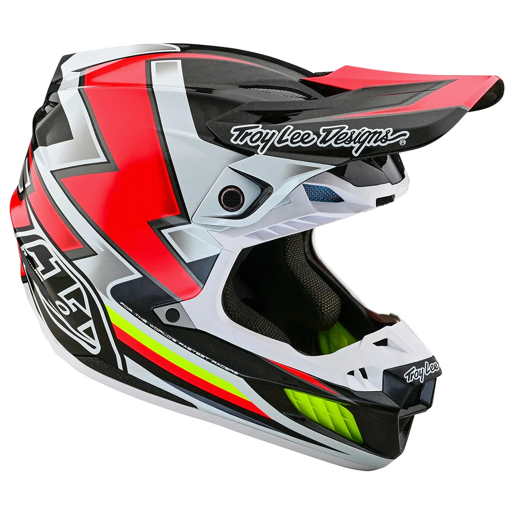 TLD - SE5 Carbon Ever Black/Red Helmet - Image 5