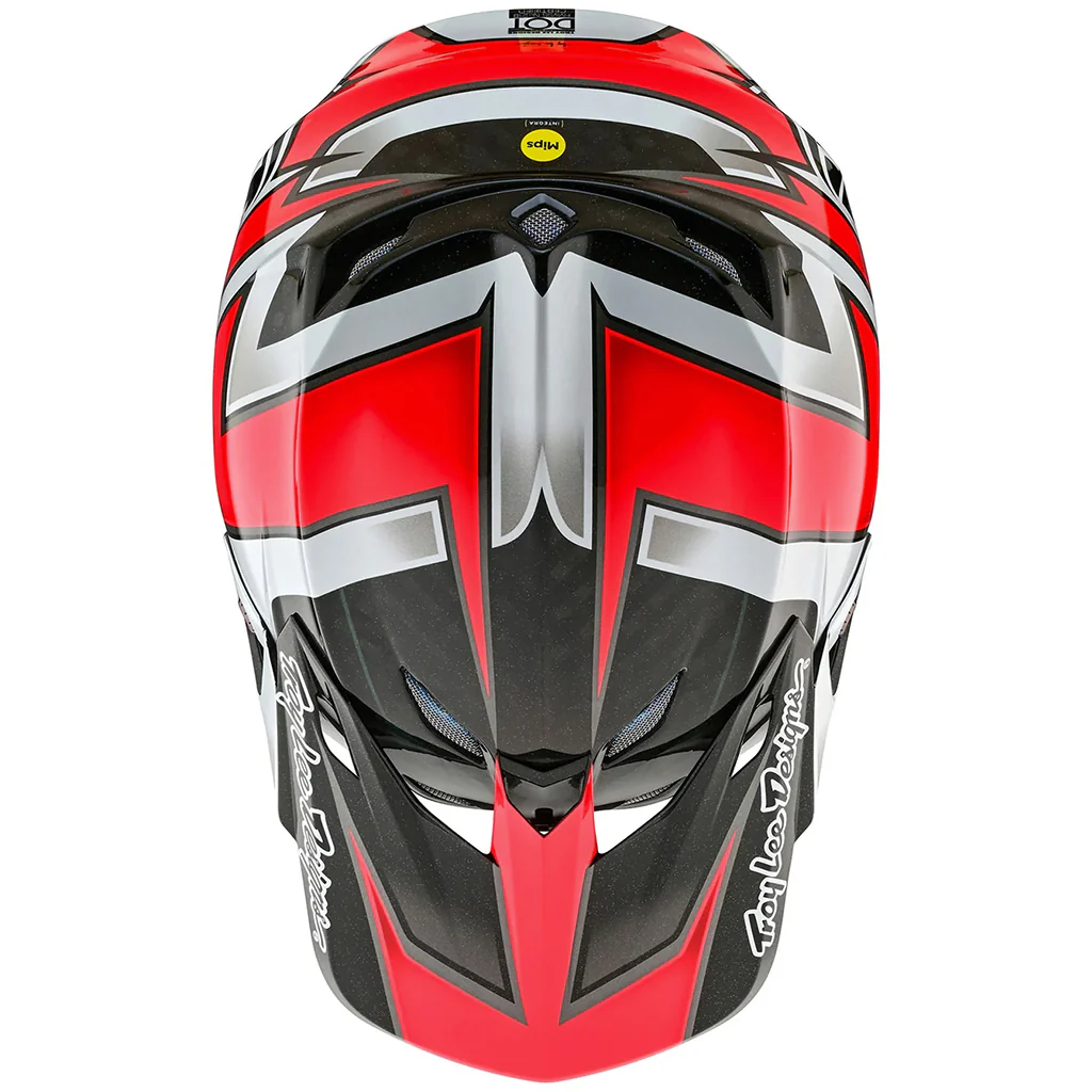 TLD - SE5 Carbon Ever Black/Red Helmet - Image 6