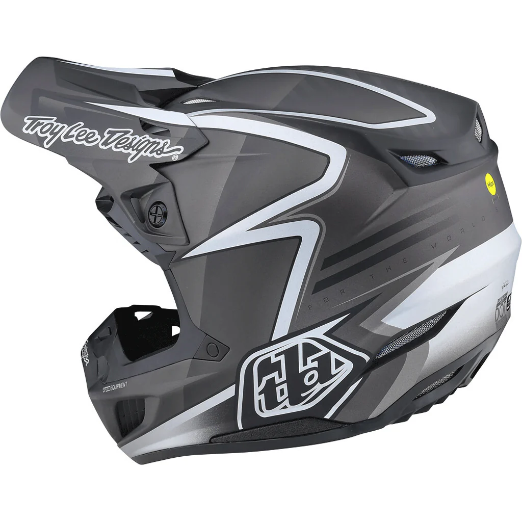 TLD - SE5 Carbon Lines Black/White Helmet - Image 5