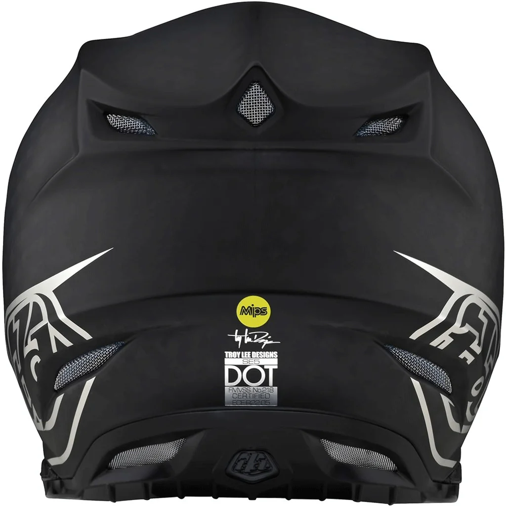 TLD - 2025 SE5 Carbon Mono Black Helmet - Image 5