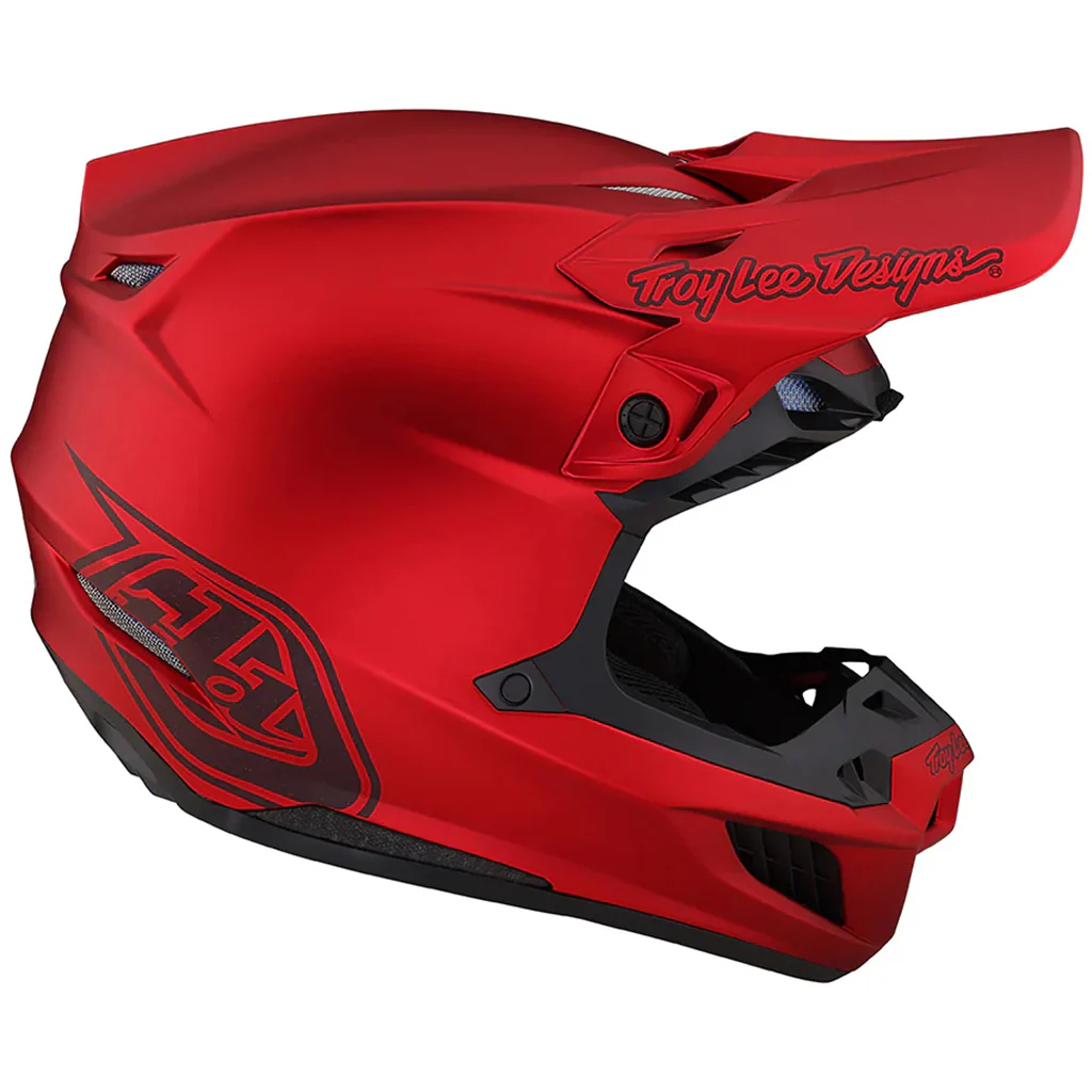 TLD - SE5 Composite Core Red Helmet - Image 2