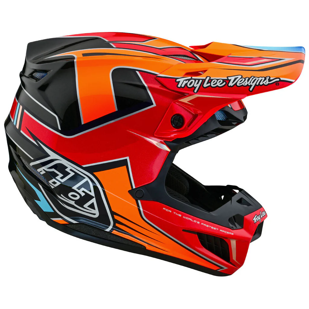 TLD - SE5 Composite Efix Black/Orange Helmet - Image 2
