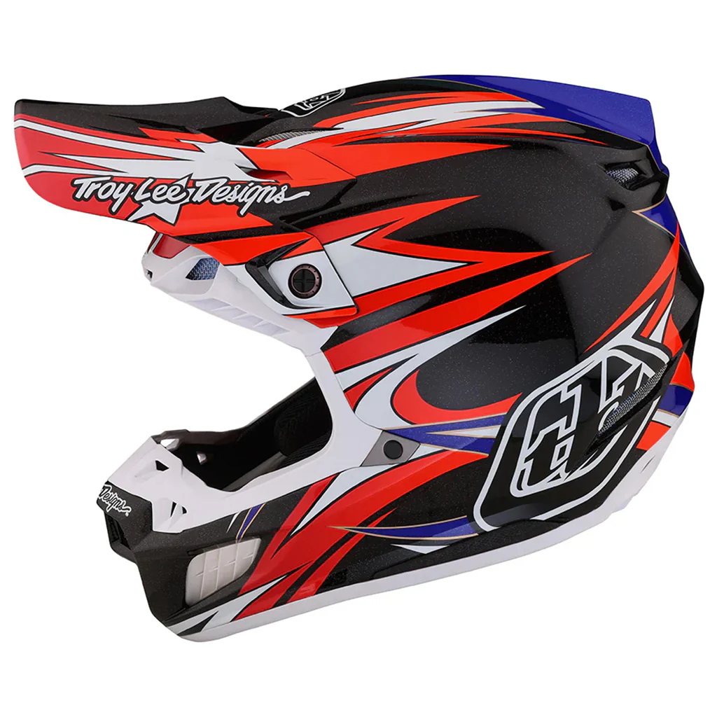 TLD - SE5 Composite Inferno Red Helmet - Image 2