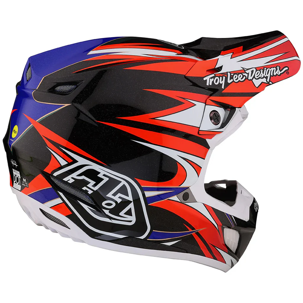TLD - SE5 Composite Inferno Red Helmet - Image 5