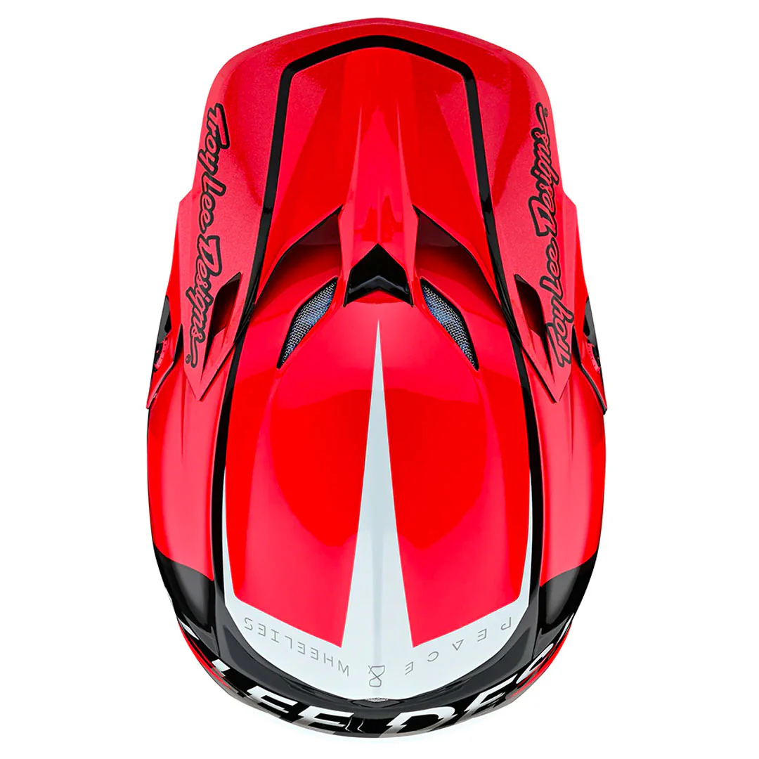 TLD - SE5 Composite Qualifier Black/Red Helmet - Image 6