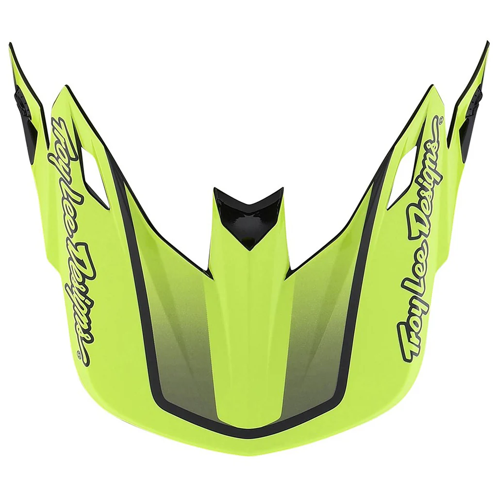 TLD - SE5 Composite Qualifier Glo Yellow/Black Helmet - Image 9