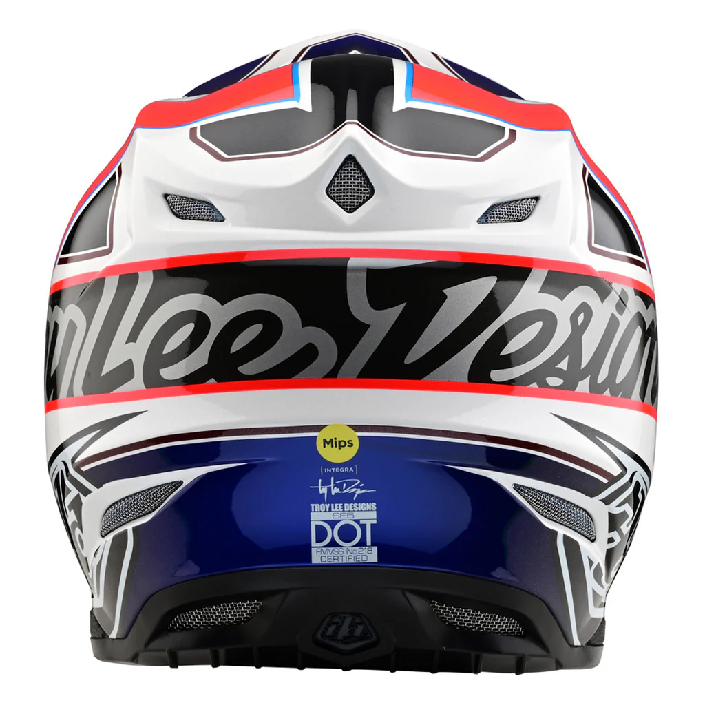 TLD - SE5 Composite Team White/Black Helmet - Image 4