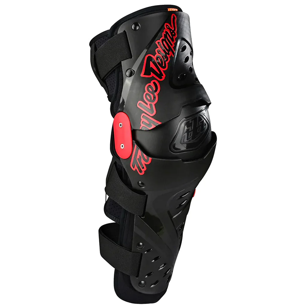 TLD - Triad Hard Shell Black Knee/Shin Guard - Image 3