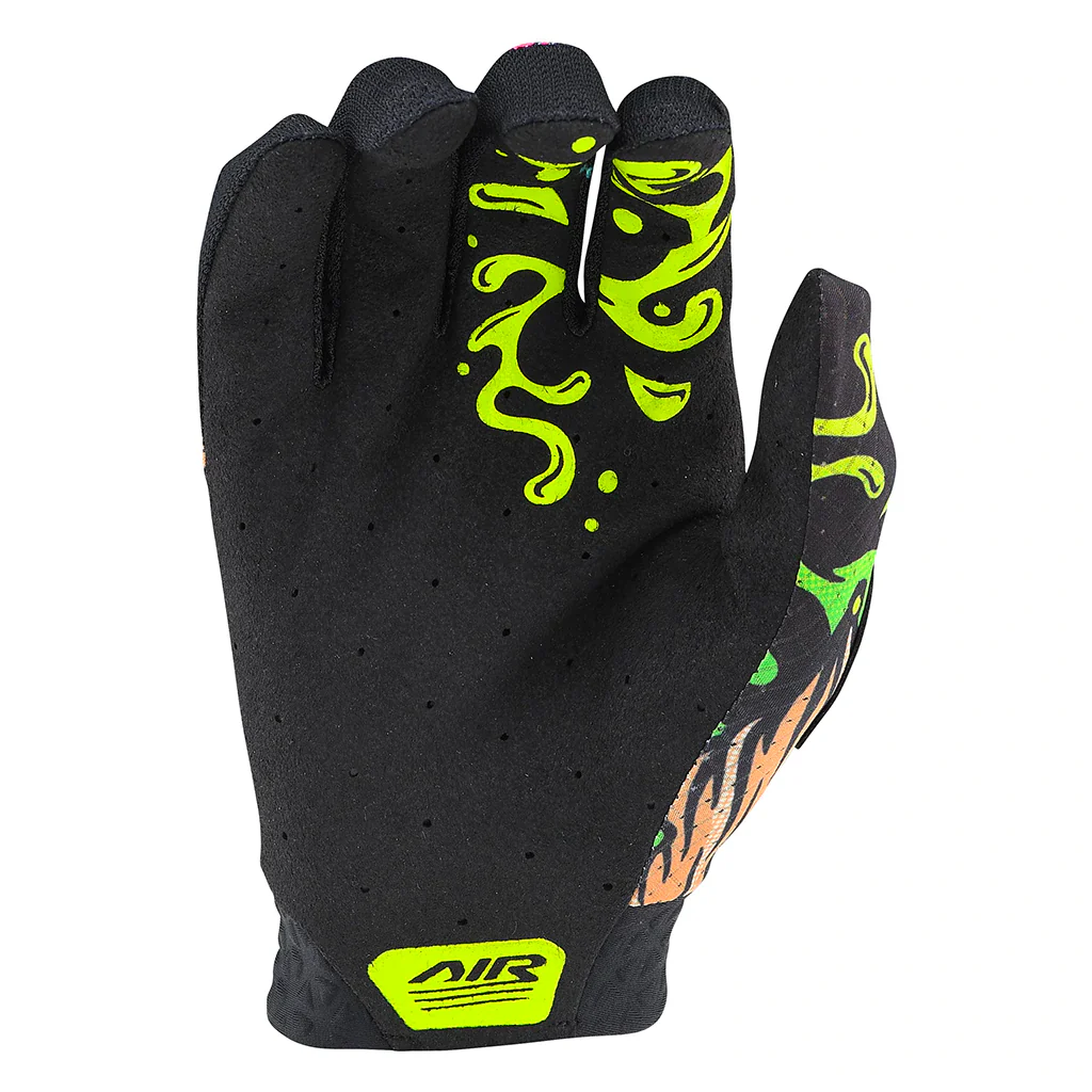 TLD - Youth Air Bigfoot Black/Green Gloves - Image 2