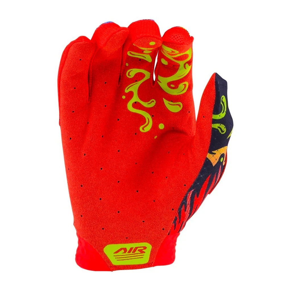 TLD - Youth Air Bigfoot Red/Blue Gloves - Image 2