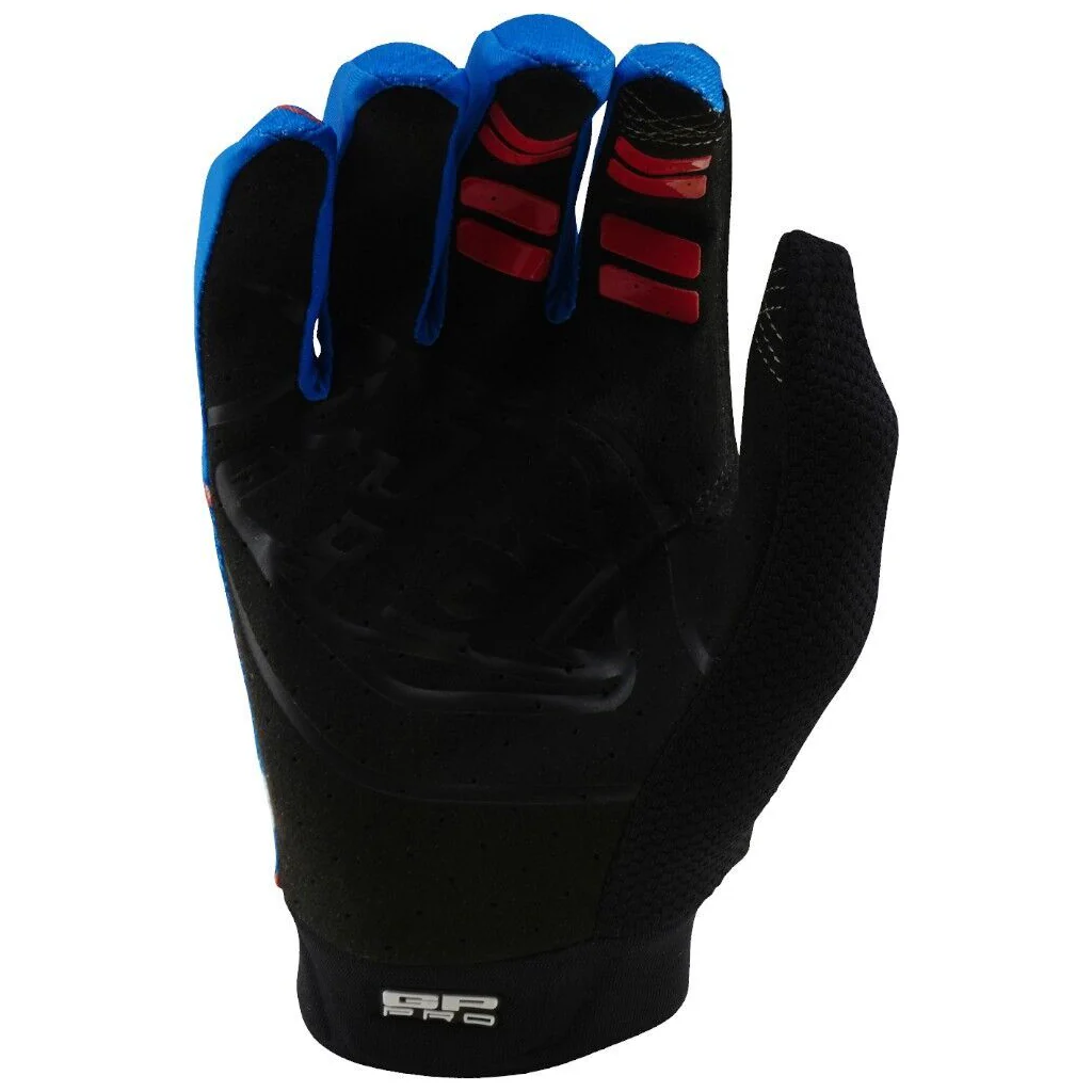 TLD - Youth GP Pro Mono Blue Gloves - Image 2