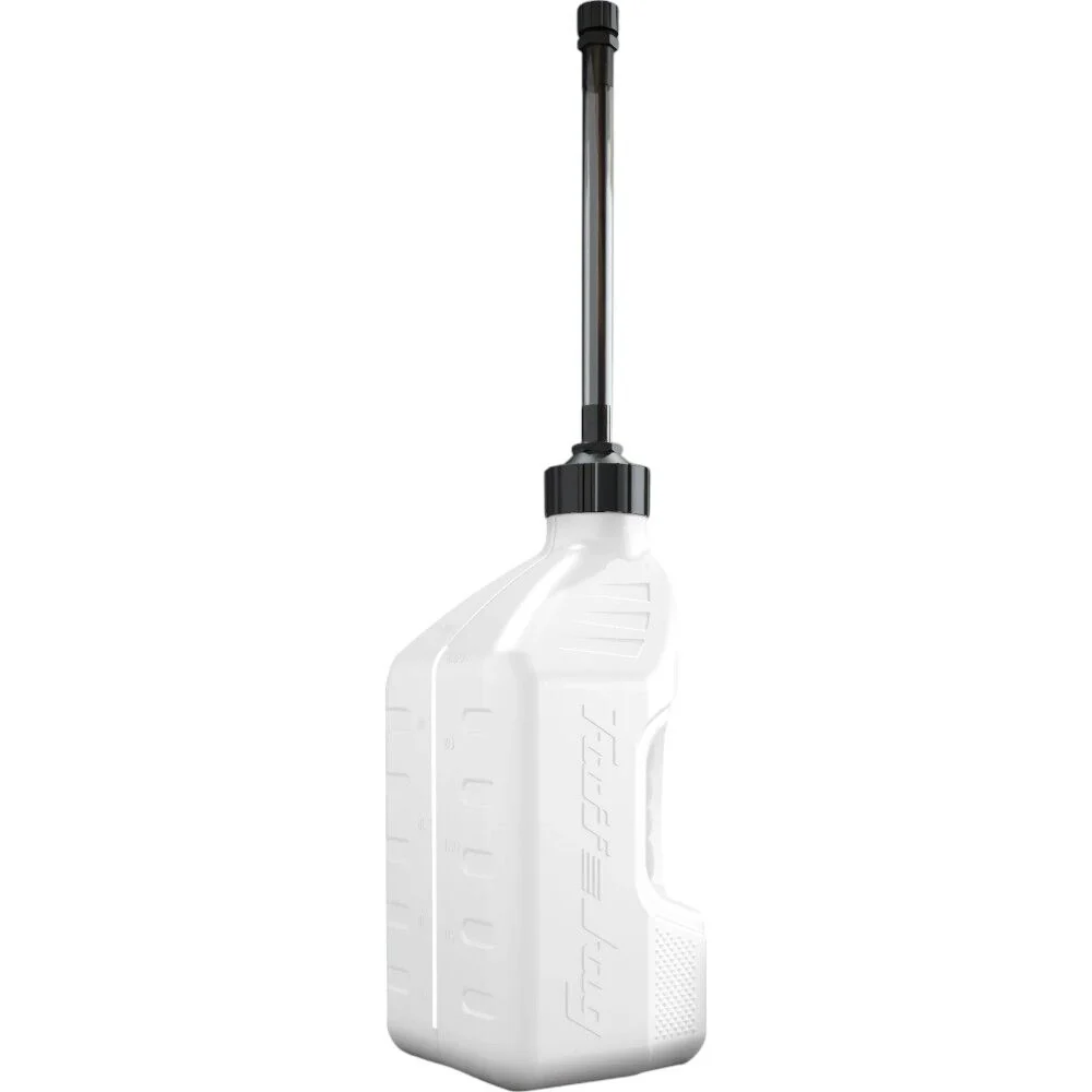 Tuff Jug - 10L White With Flexible Spout Fuel Can
