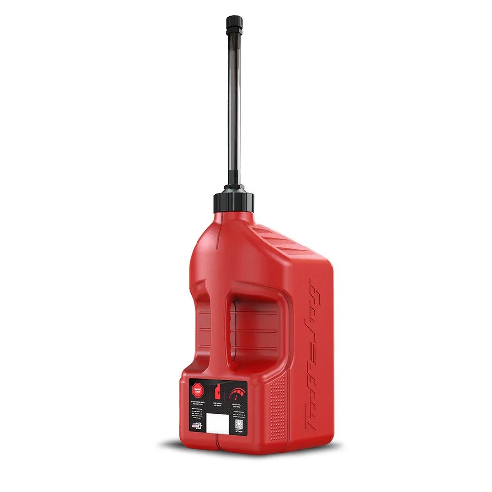 Tuff Jug - 20L Red With Flexible Spout Fuel Can
