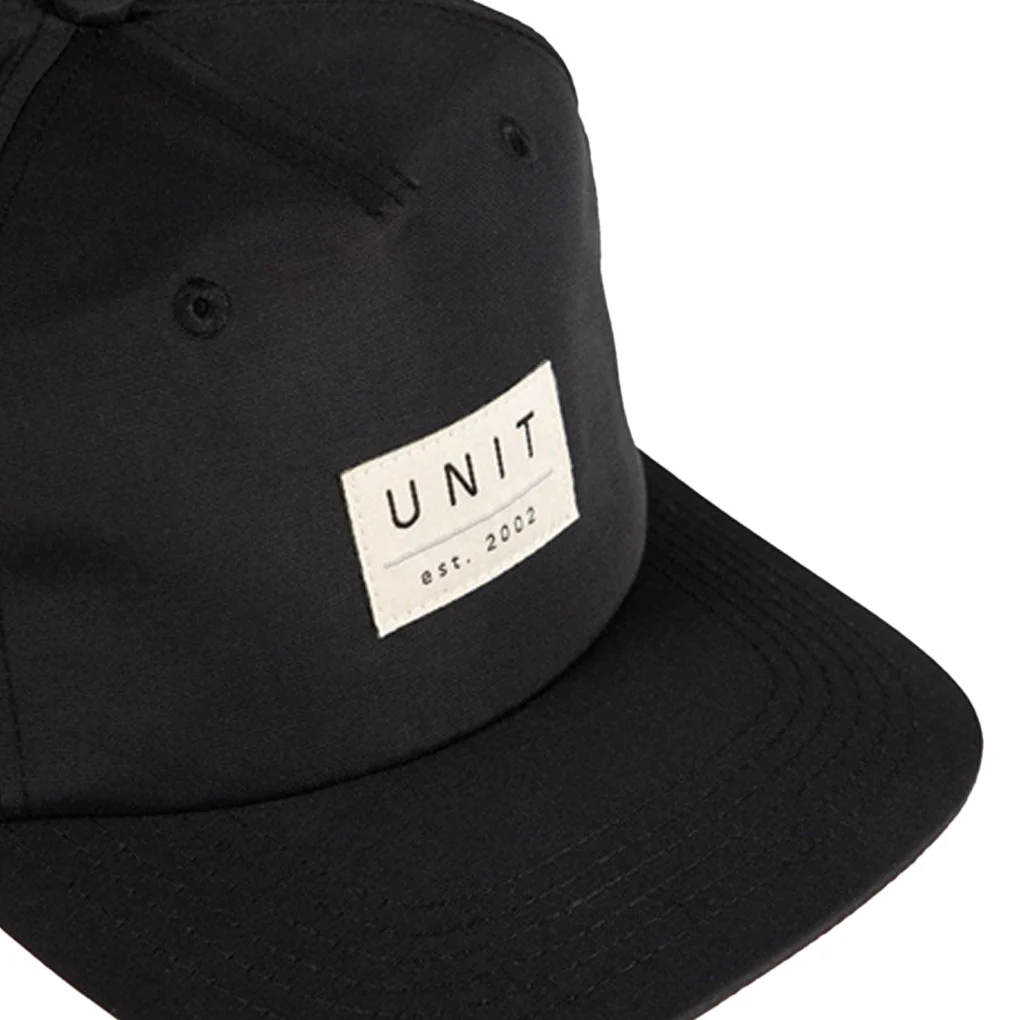 Unit - Courtz Black Snapback - Image 3