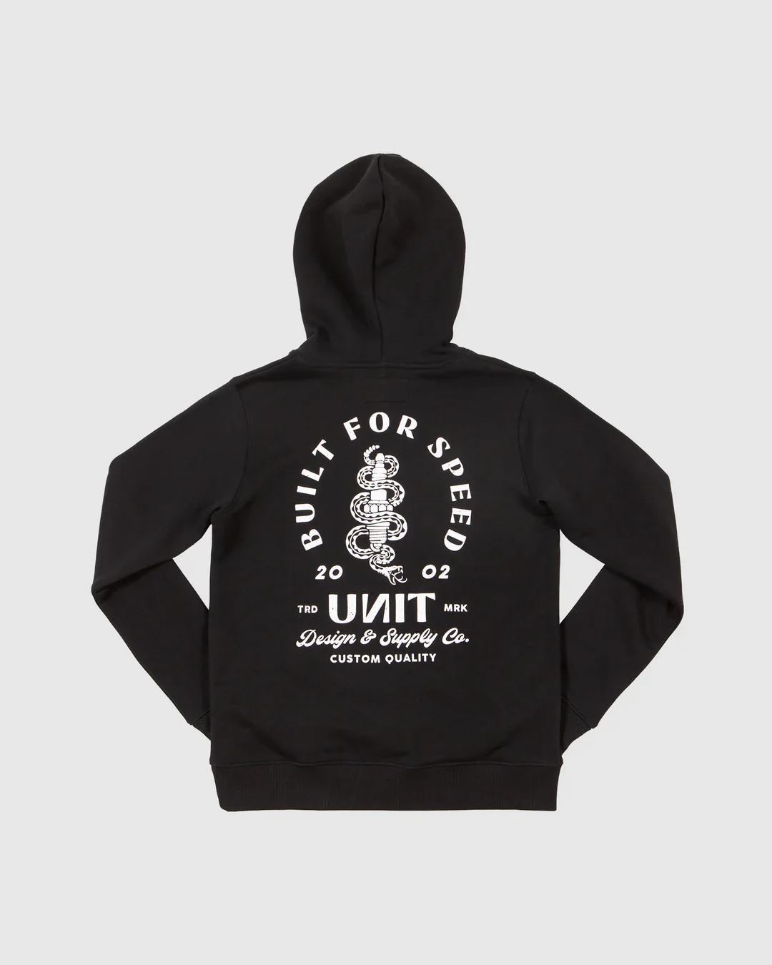 Unit - Kids Black Rattle Hoodie - Image 3